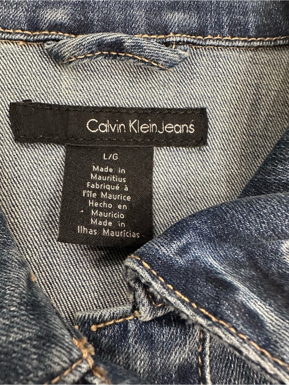 Calvin Klein Jeans Women's Medium Blue Denim Jeans